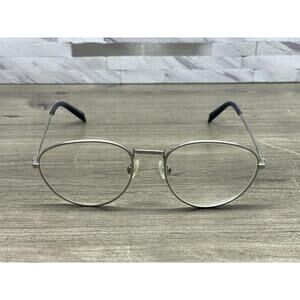 Warby Parker Hawkins 2155 Wide Antique Silver Eyeglasses Frames Only 54-19 145